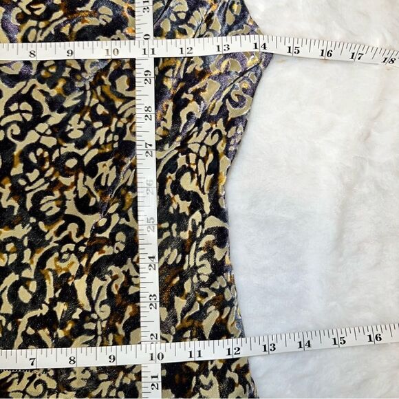 Peruvian Connection TESSERAE VELVET DRESS size 4 - Picture 14 of 15